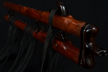 Walnut Native American Flute, Minor, Low E-4, #F47Ba